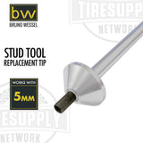 Bruno Wessel | 5mm Hardened Tip for SRT-5 Stud Removal Tool (STP0013)