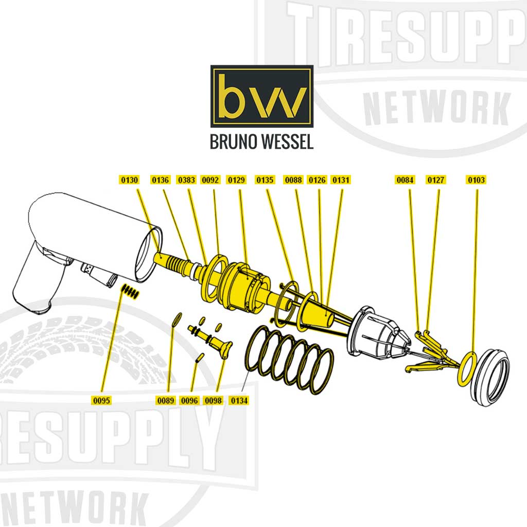 Bruno Wessel TSIT-9 - 0385 Stud Gun Deluxe Repair Kit