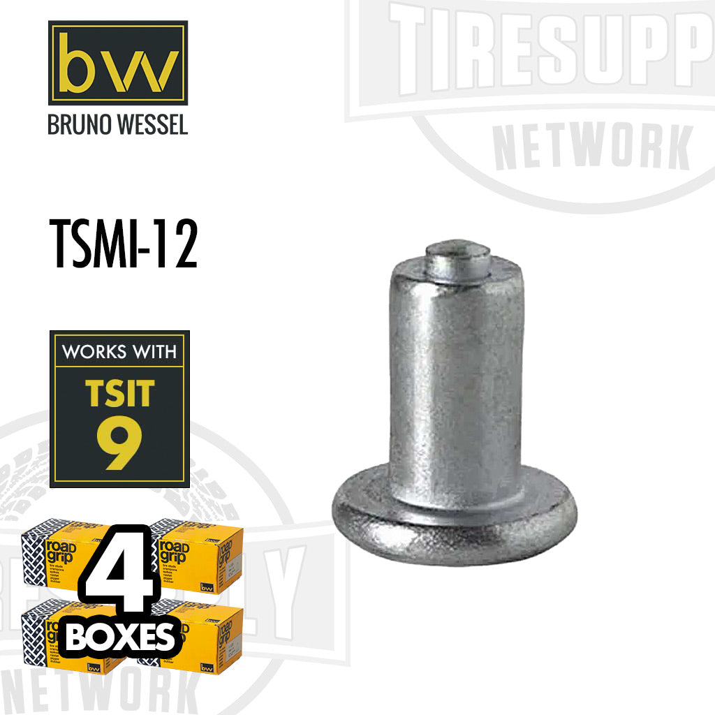Bruno Wessel TSMI #12 | Road Grip Steel Passenger and Light Truck Tire Studs