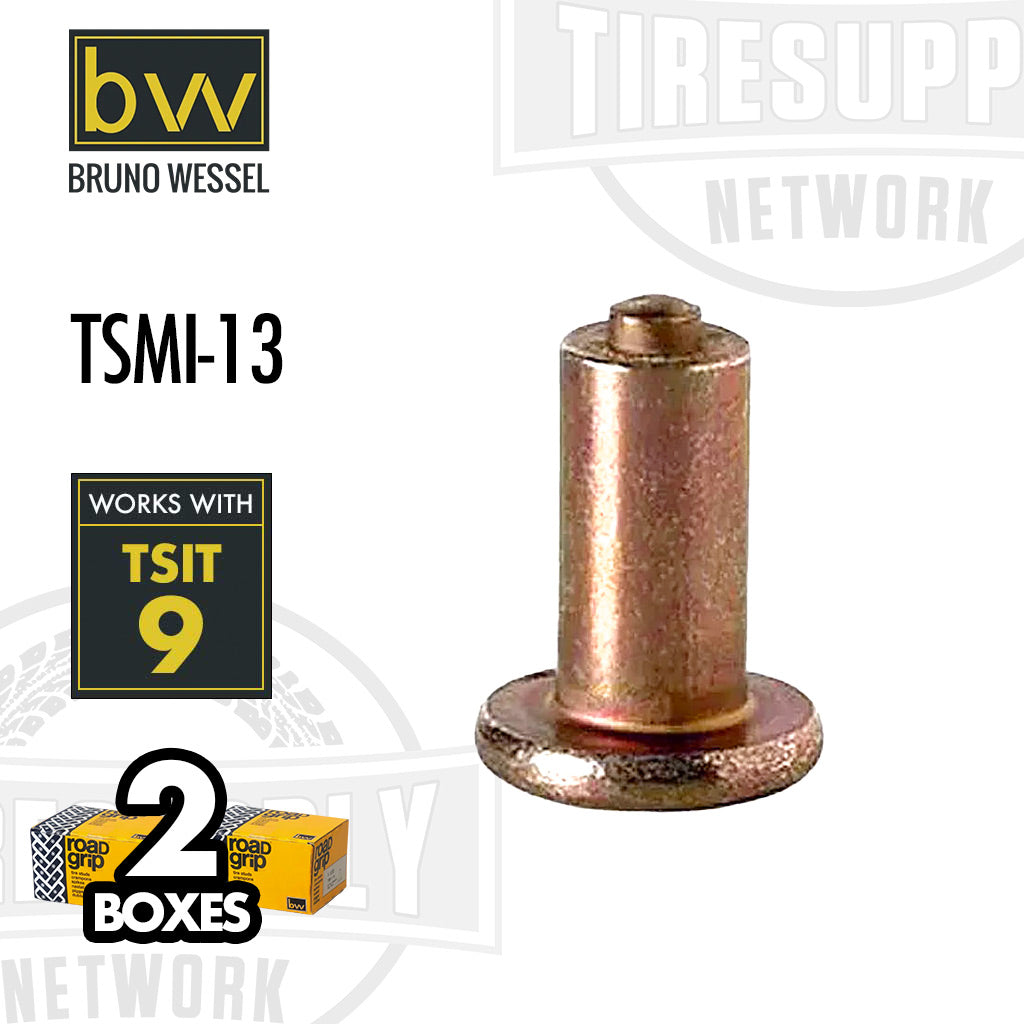 Bruno Wessel TSMI #13 | Road Grip Steel Passenger and Light Truck Tire Studs
