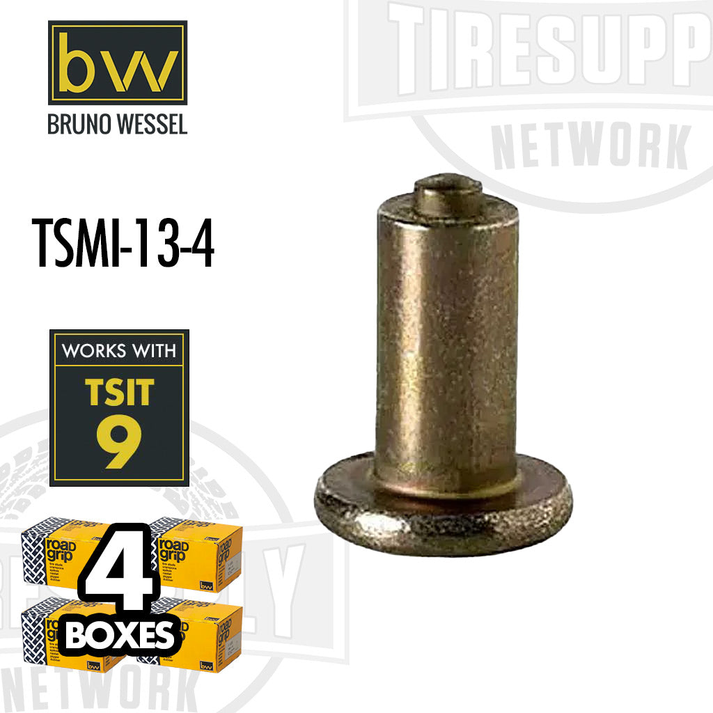 Bruno Wessel | TSMI #13 Road Grip Steel Passenger and Light Truck Tire Studs (TSMI-13)