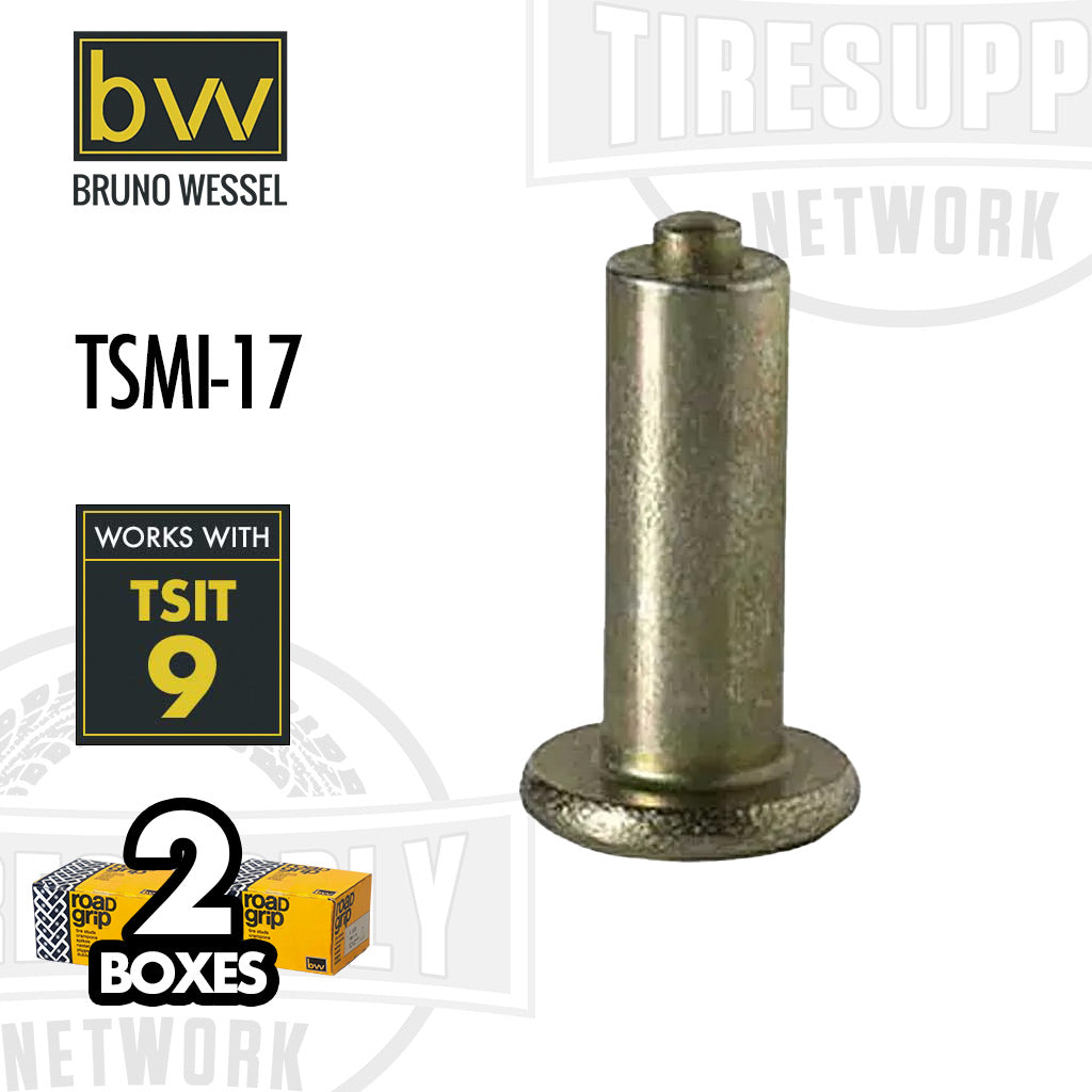 Bruno Wessel TSMI #17 | Road Grip Steel Passenger and Light Truck Tire Studs