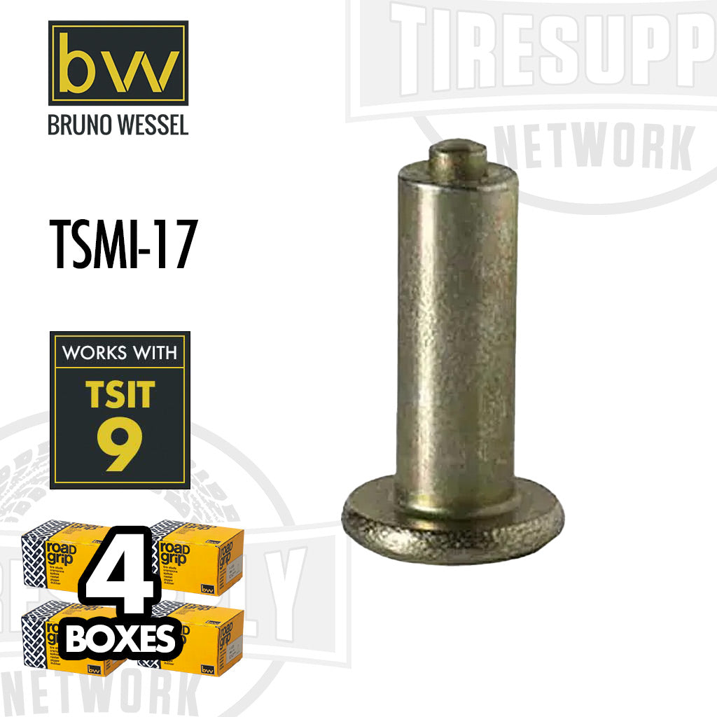Bruno Wessel TSMI #17 | Road Grip Steel Passenger and Light Truck Tire Studs