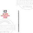 Carbide Cutter for Tire Repair CC3 CC4.5 CC6 CC8 CC10 CC12 14-332 14-33 14-334 14-335 RE5196593