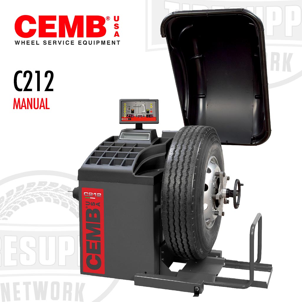 CEMB | Heavy Duty Digital Truck and Bus Wheel Balancer - Manual (C212)