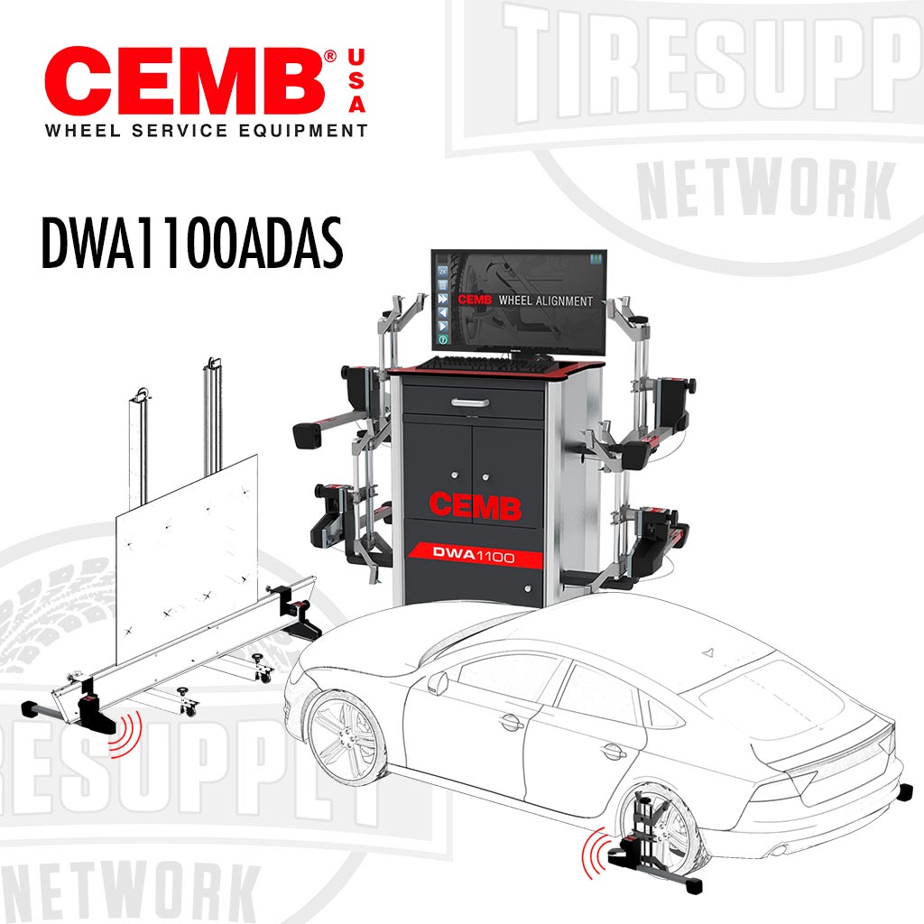 CEMB | Performance Wireless CCD Wheel Alignment System w/ ADAS Calibration (DWA1100ADAS)