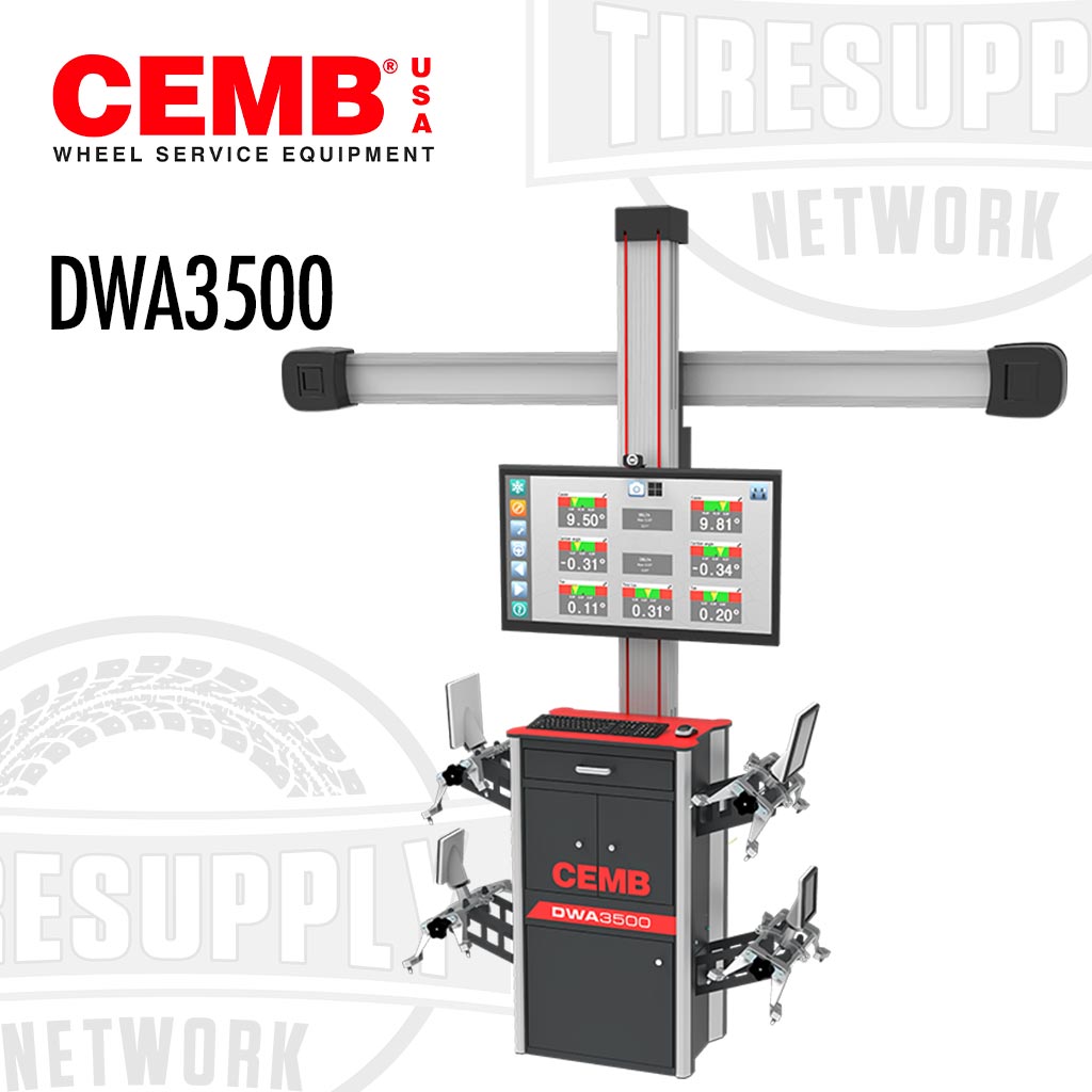 CEMB | High Performance 3D-HD Wheel Alignment System w/ Automatic Camera Boom (DWA3500)
