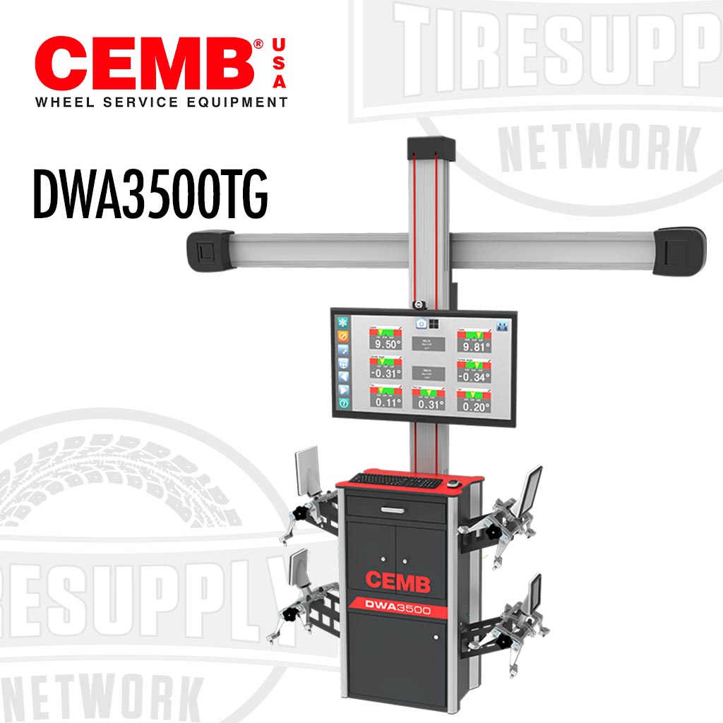 CEMB | High Performance 3D-HD Wheel Alignment System w/ Automatic Camera Boom (DWA3500TG)