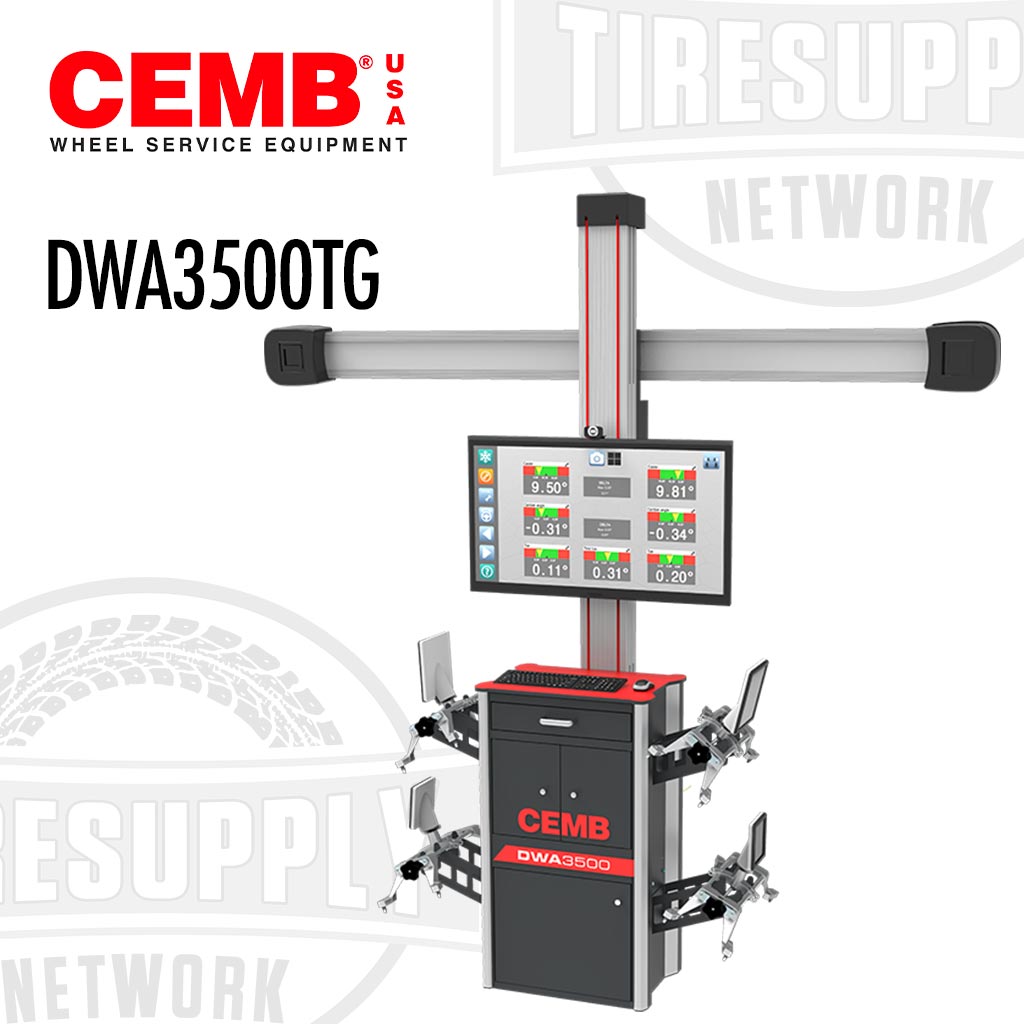 CEMB | High Performance 3D-HD Wheel Alignment System w/ Automatic Camera Boom (DWA3500TG)