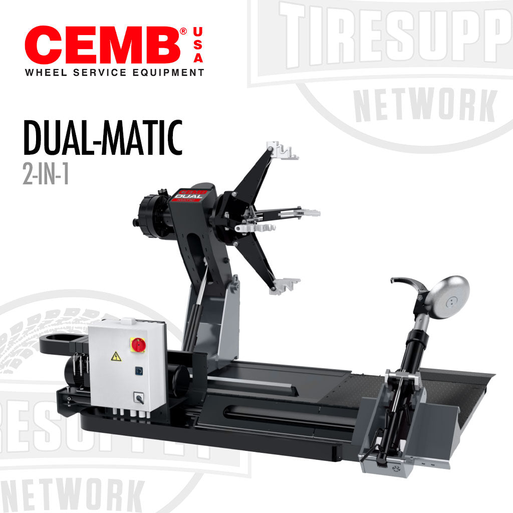 CEMB Dual-Matic 2-in-1 Tire Changer Wheel Balancer System