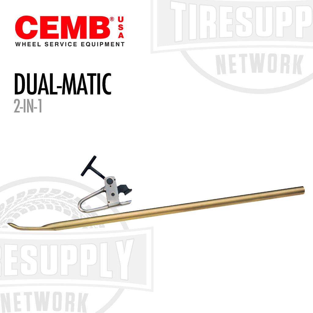 CEMB DUAL-MATIC | 2-in-1 Tire Changer and Wheel Balancer System