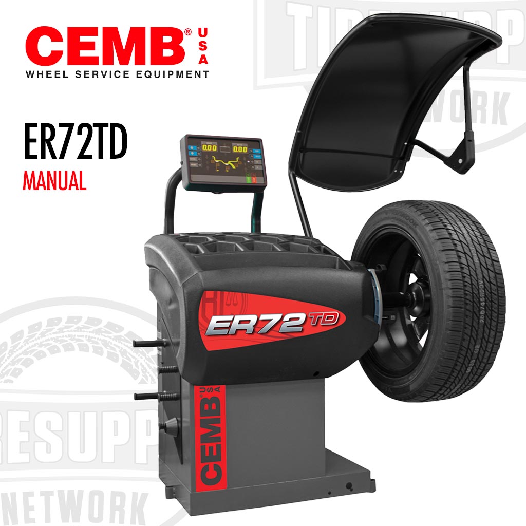 CEMB | Performance AutoAdaptive OPB LED Wheel Balancer - Manual (ER72TD)