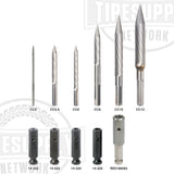 Carbide Cutter for Tire Repair CC3 CC4.5 CC6 CC8 CC10 CC12 14-332 14-33 14-334 14-335 RE5196593