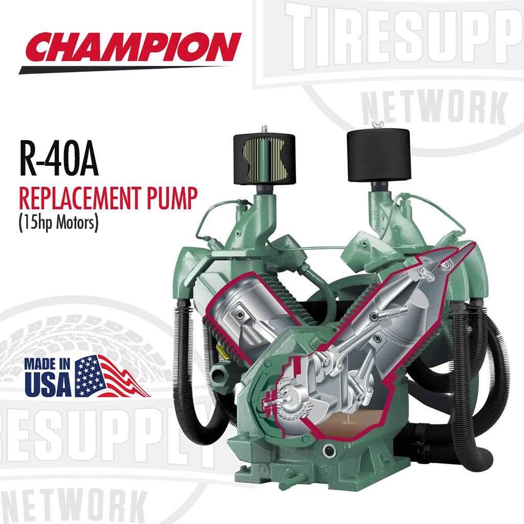 Champion | Replacement Pump w/ Low Oil Monitor (R-40A)