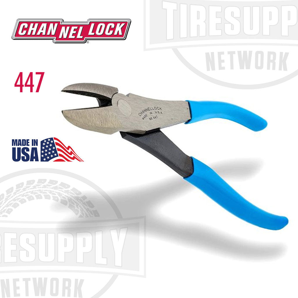 Channellock | 7.75" Curved Diagonal Cutting Plier Lap Joint (447G)