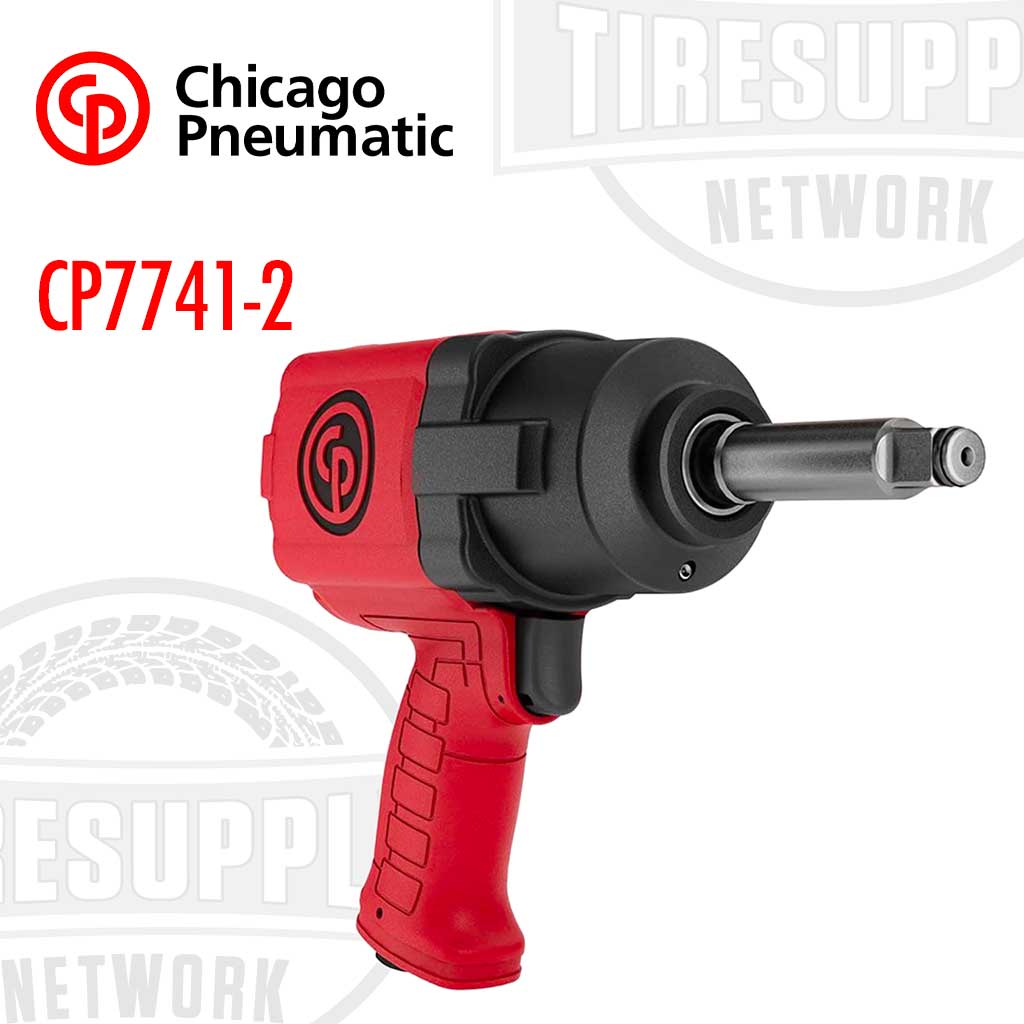 Chicago Pneumatic | 1/2" Drive Impact Wrench with 2″ Extended Anvil (CP7741-2)