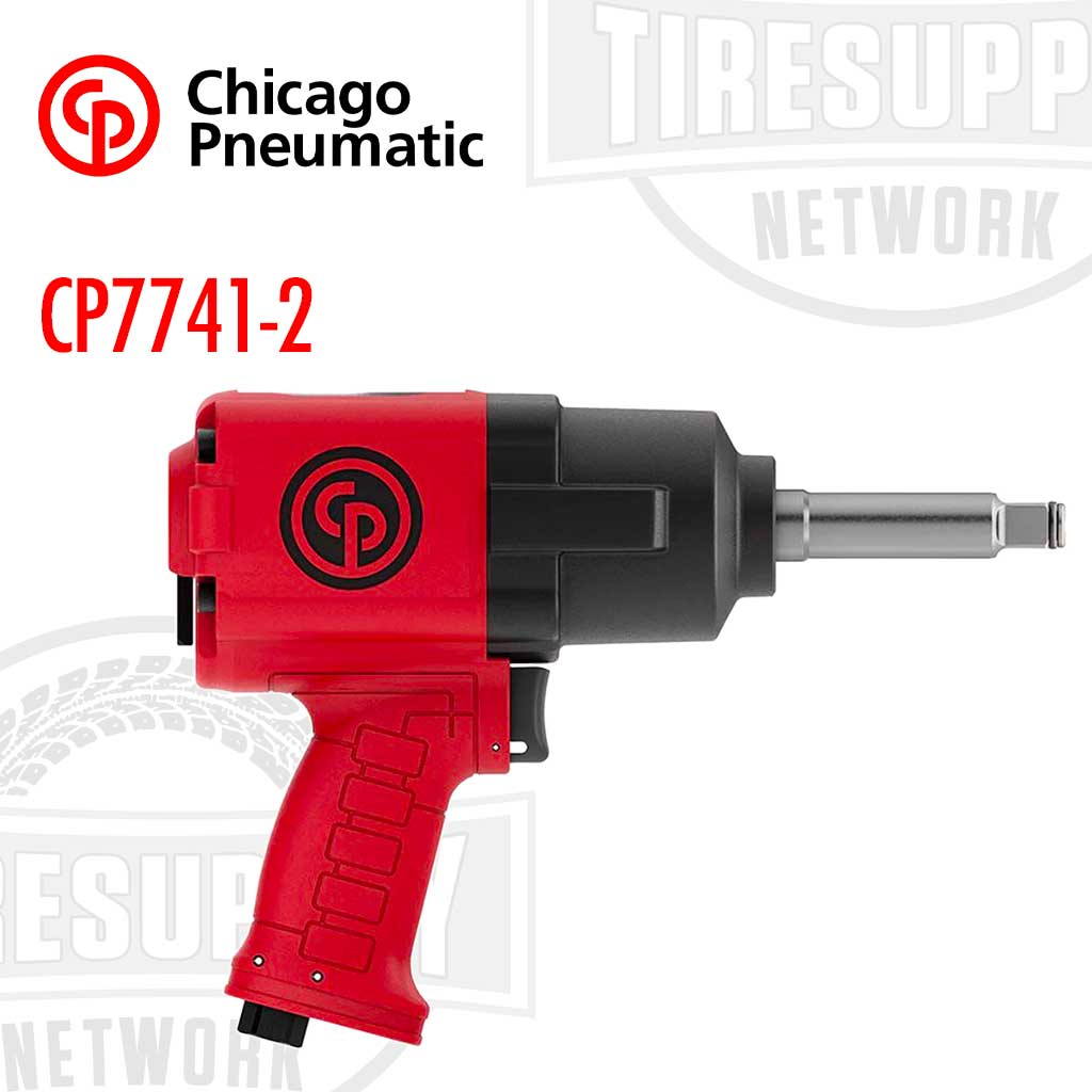 Chicago Pneumatic | 1/2" Drive Impact Wrench with 2″ Extended Anvil (CP7741-2)