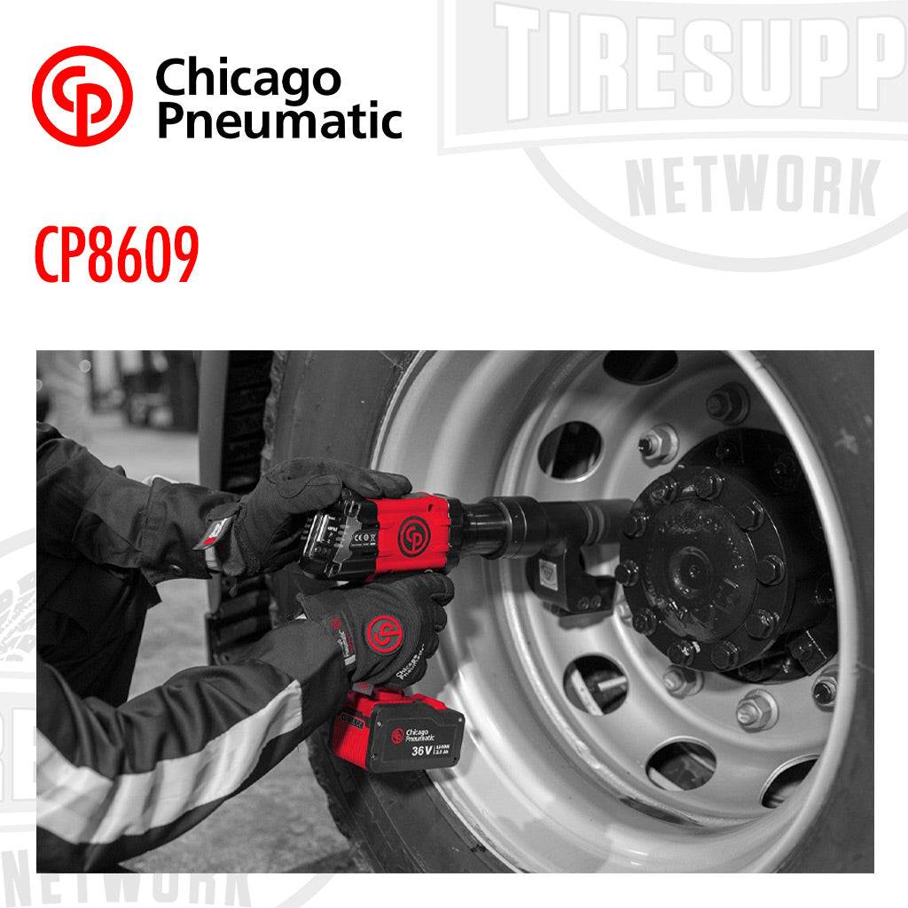 Chicago Pneumatic | 1" Battery Torque Wrench 36V 2.5AH - Blade 1 Trigger & Safety (CP8609*)