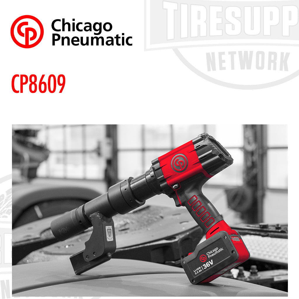 Chicago Pneumatic | 1" Battery Torque Wrench 36V 2.5AH - Blade 1 Trigger & Safety (CP8609*)