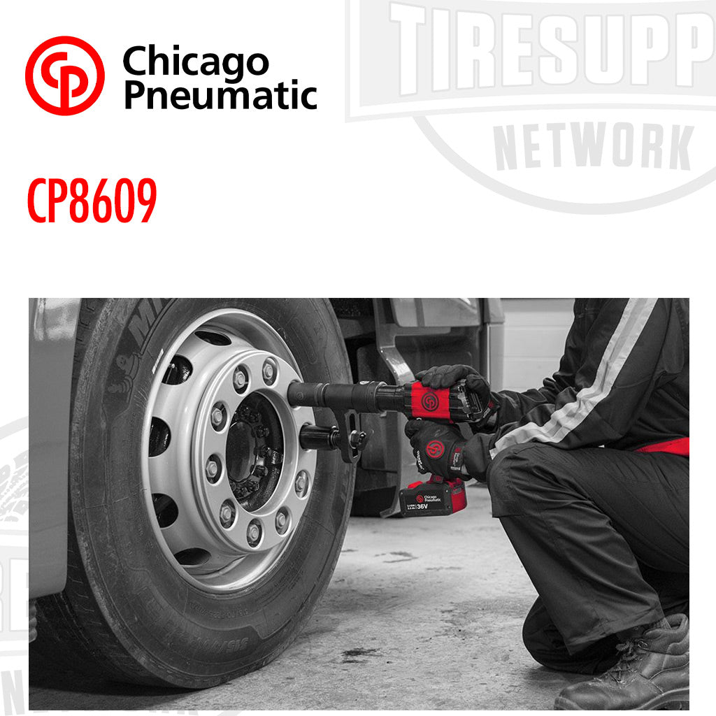Chicago Pneumatic | 1" Battery Torque Wrench 36V 2.5AH - Cup 1 Trigger (CP8609*)