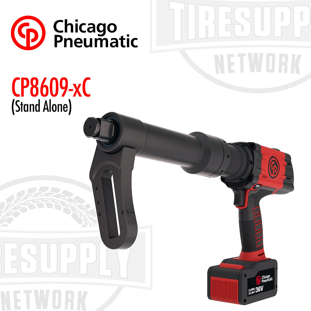 Chicago Pneumatic | 1&quot; Battery Torque Wrench 36V 2.5AH - Extended Cup 1 Trigger &amp; Safety (CP8609*)