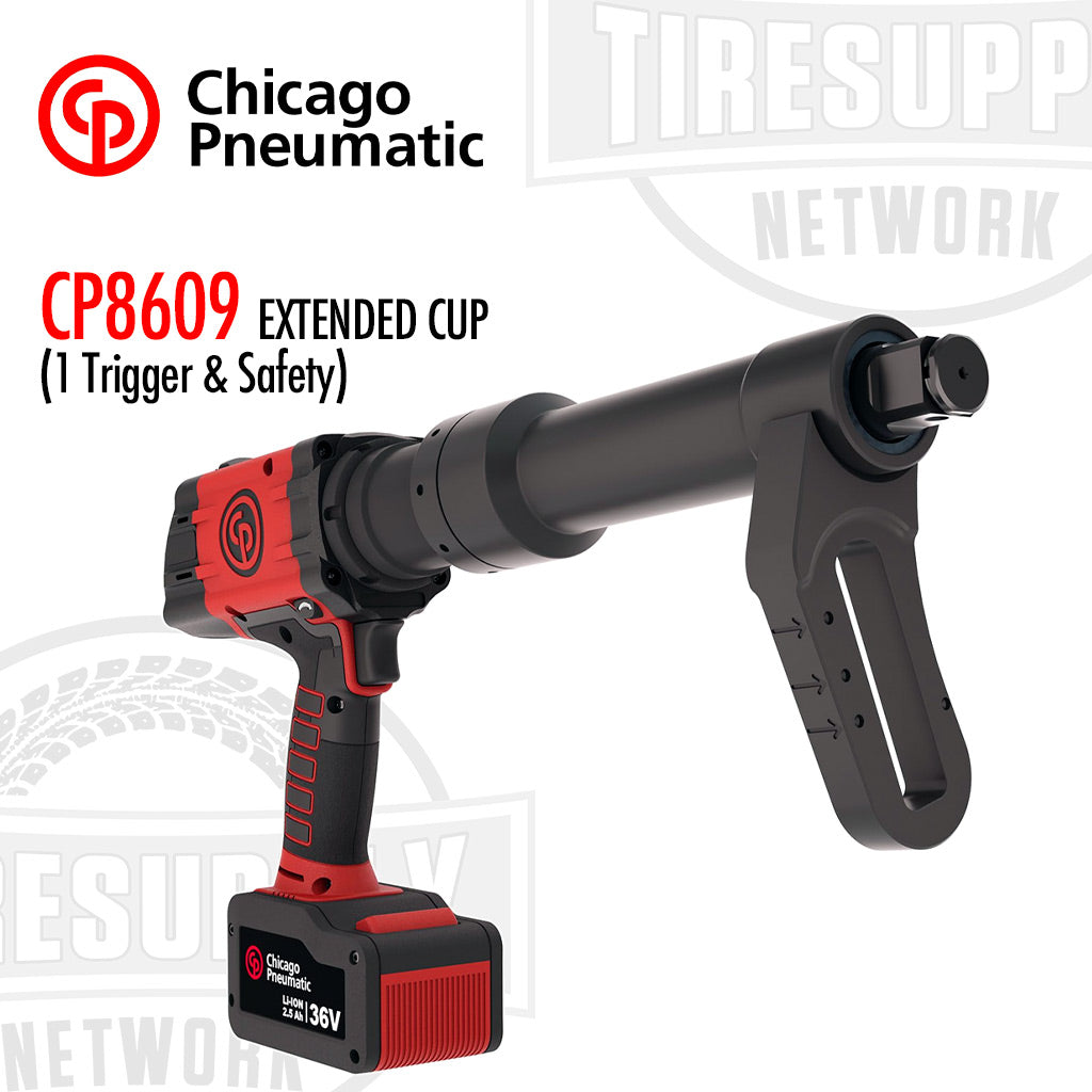 Chicago Pneumatic | 1" Battery Torque Wrench 36V 2.5AH - Extended Cup 1 Trigger & Safety (CP8609*)