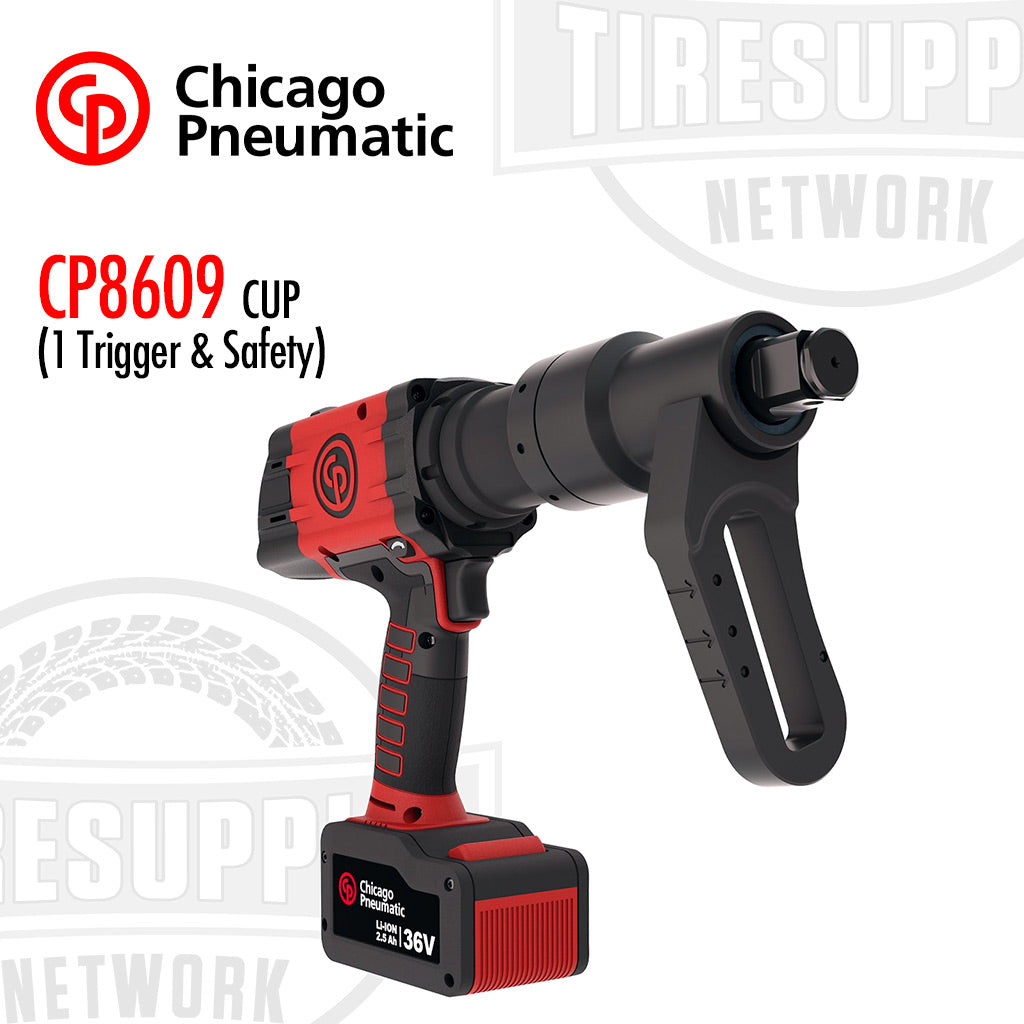 Chicago Pneumatic | 1" Battery Torque Wrench 36V 2.5AH - Cup 1 Trigger & Safety (CP8609*)
