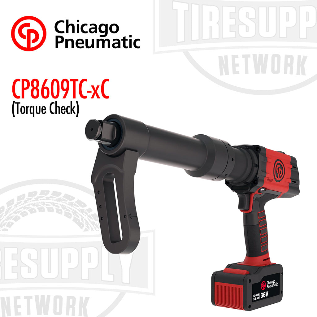 Chicago Pneumatic | 1&quot; Battery Torque Wrench 36V 2.5AH - Extended Cup 1 Trigger &amp; Safety (CP8609*)