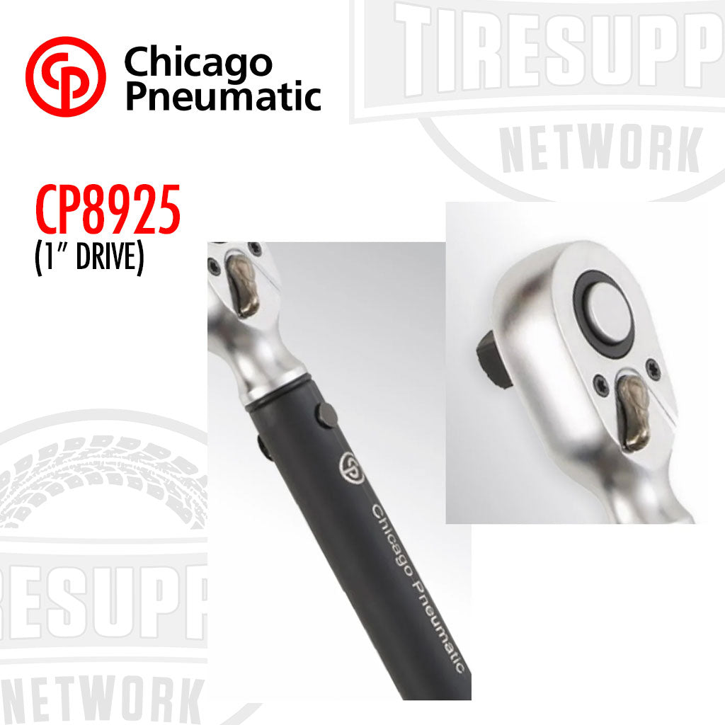 Chicago Pneumatic | 1" Drive CP8925 Torque Wrench - Choose 150-750 ft-lbs or 200-1000 Nm