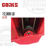 Coats | 2-Post Lift 12,000 lb / 5.5T Capacity - Red (4T212NSR1)