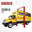 Coats 20,000 lb 9T 2 post lift