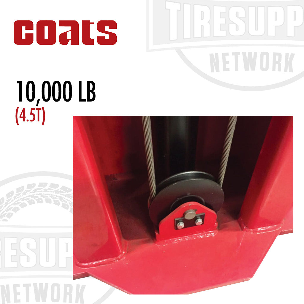 Coats | Two Post Lift 10,000 lb / 4.5T Capacity - Red (4TV21NSR1