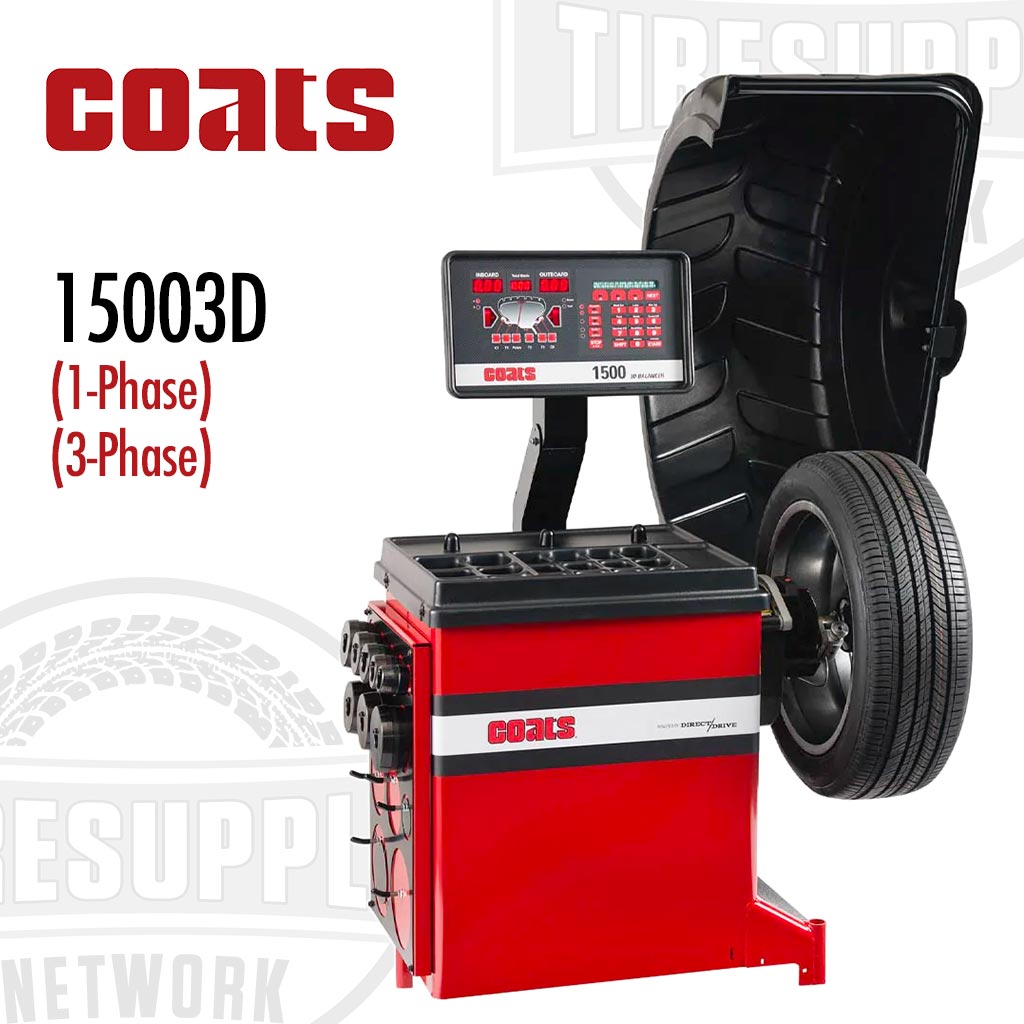 Coats | 1500 3D Direct Drive Wheel Balancer - 1-Phase or 3-Phase (80015003D*)
