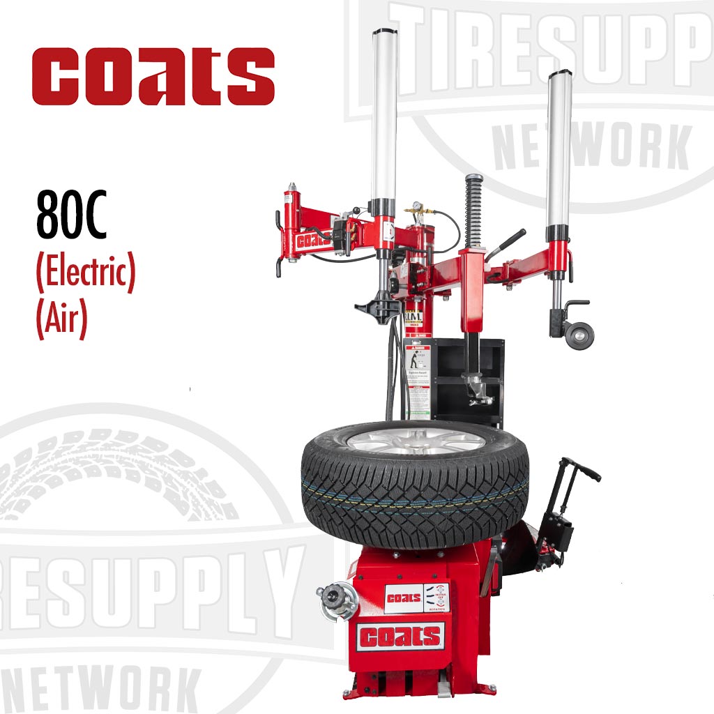 Coats | 80C Center Clamp Tire Changer with Robo-Arm Helper Device - Electric or Air Motor (80080C*)