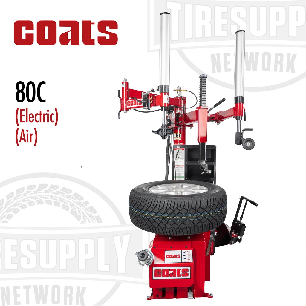 Coats | 80C Center Clamp Tire Changer with Robo-Arm Helper Device | Electric or Air Motor (80080C*)