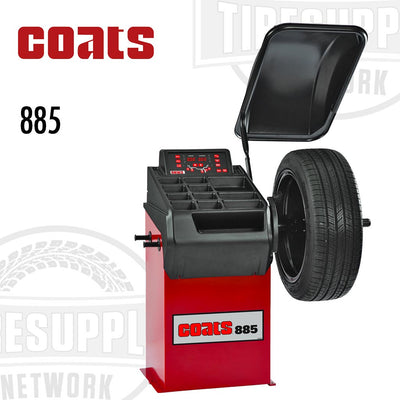 Coats 885 compact space saver wheel balancer digital display.