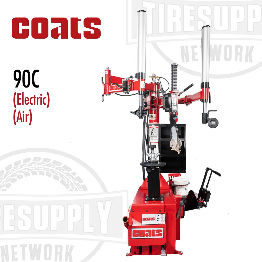 Coats | 90C Center Clamp Tire Changer with Robo-Arm & Robo-Roller Tool - Electric or Air Motor (90C*)