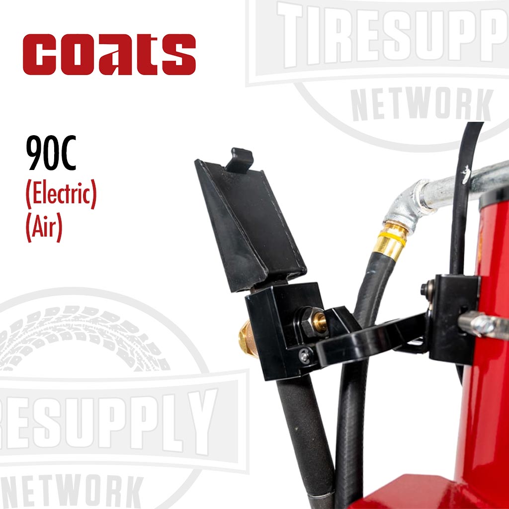 Coats | 90C Center Clamp Tire Changer with Robo-Arm &amp; Robo-Roller Tool | Electric or Air Motor (90C*)