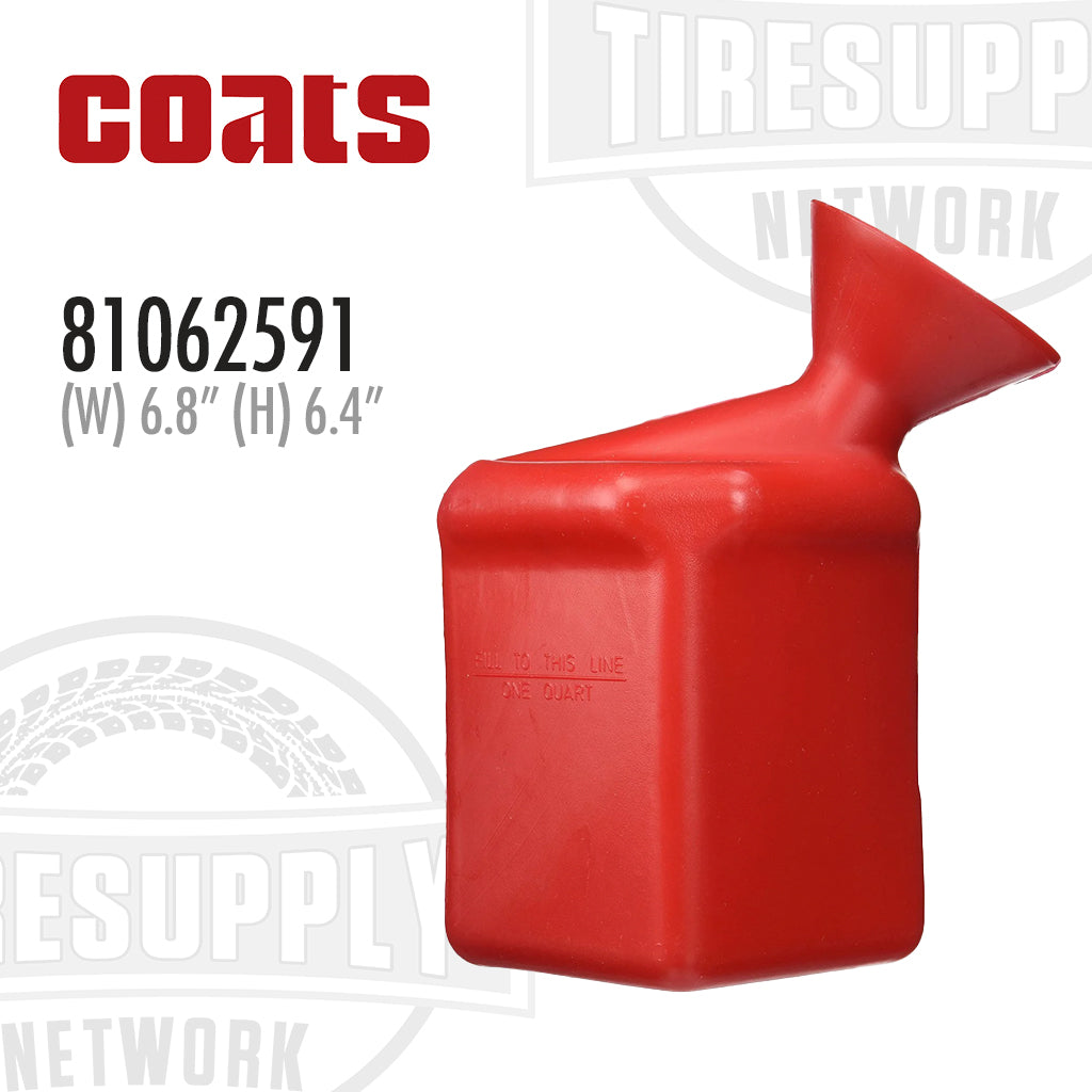 Angled Top Bead Lube Bottle For COATS 4040 & 4050 Tire Changers - Makes Mounting/Dismounting Easier
