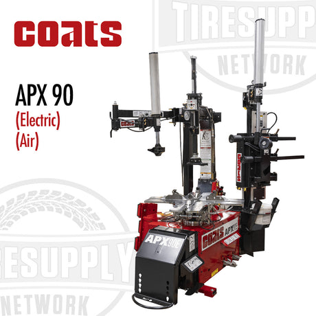 Coats APC 90 Rim Clamp Tire Changer with Robo-Arm & Robo-Roller Tool - Electric or Air Motor. 