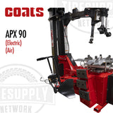 Coats APX 90 Rim Clamp Tire Changer with Robo-Arm & Robo-Roller Helper Devices Electric or Air Motor