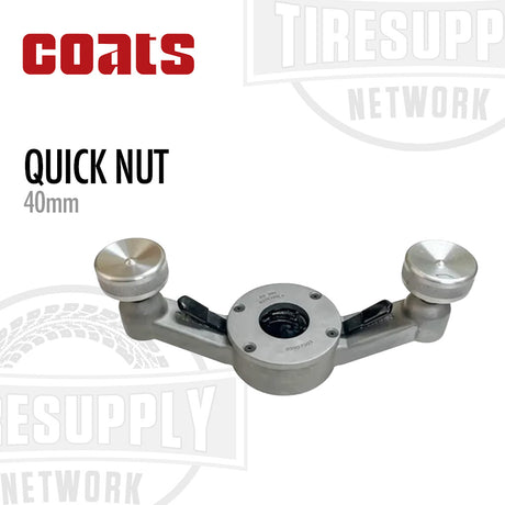 Coats Quick Nut 40mm tool with Coats and TIRESUPPLY Network branding on a white background. 85607503