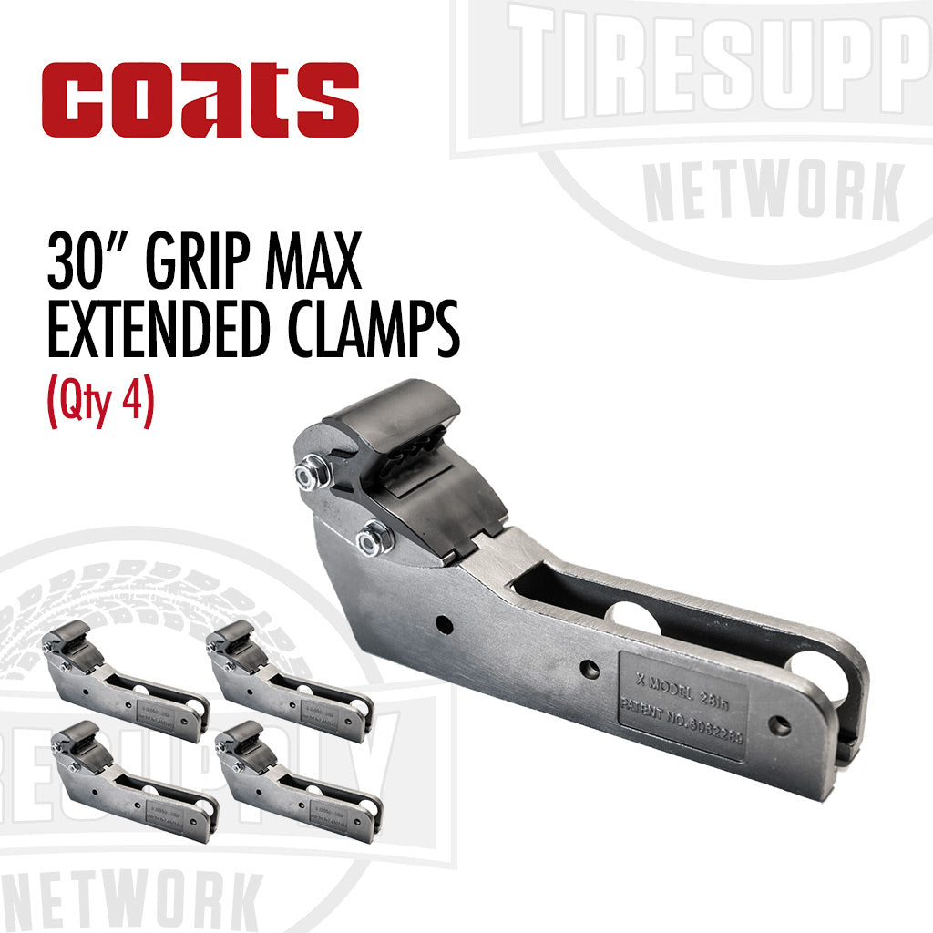 Coats | Grip Max 2.0 Extended Clamps 6"-30" - Qty 4 (85607986)
