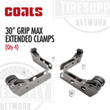 Coats | Grip Max 2.0 Extended Clamps 6"-30" - Qty 4 (85607986)
