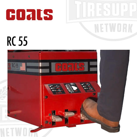 Coats RC 55 85609950 Rim Clamp Tire Changer with Pedal Action