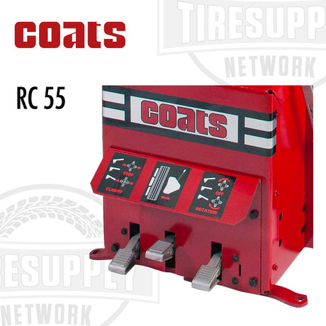 Coats RC 55 85609950 Rim Clamp Tire Changer Foot Pedal Action