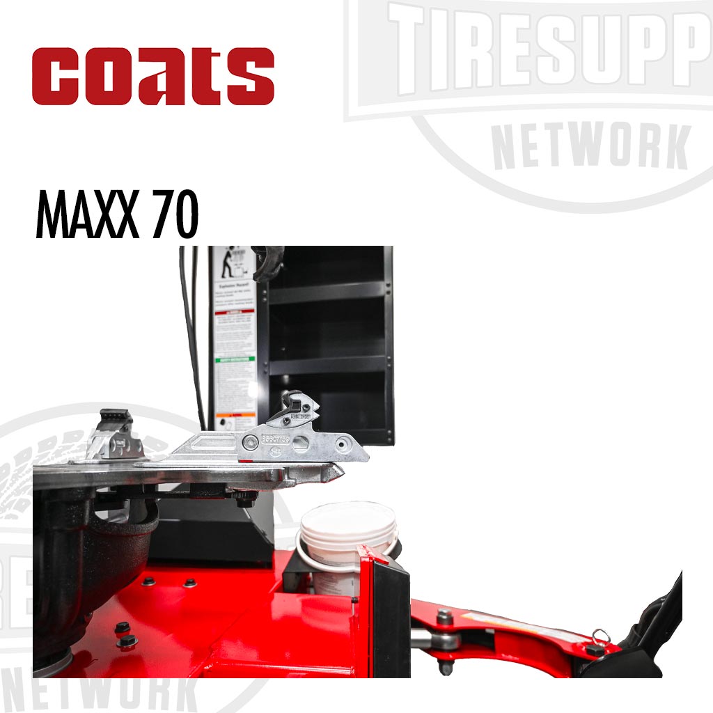 Coats | MAXX 70 Rim Clamp Tire Changer with Robo-Arm Helper Device - Electric or Air Motor (MAXX70*)