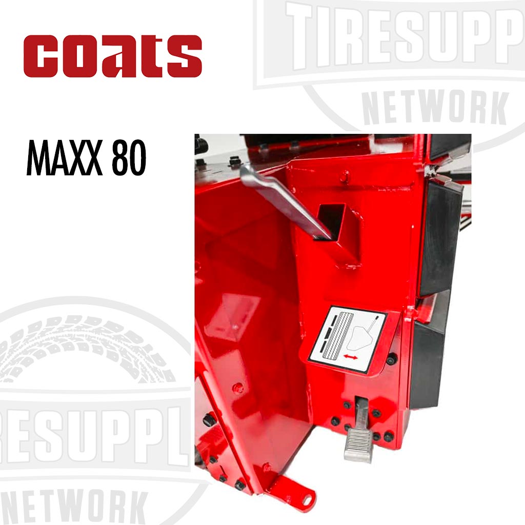 Coats | MAXX 80 Rim Clamp Tire Changer with Robo-Arm &amp; Robo-Roller Tool -  Electric or Air Motor (MAXX80*)