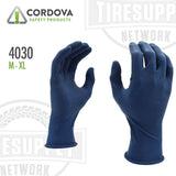 Cordova Safety Products | Dura-Cor Disposable Powder-Free Medical-Grade Dark-Blue Latex Gloves (4030*)