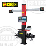 Corghi Exact Linear Camera Wheel Alignment System. Camera wheel alignment technology. Entry level pricing with top range specifications. Small investment with a big turnover.